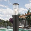 Livex Lighting Atlantic 1 - Light Post Light in  Textured Black/Antique Silver - 2 of 4