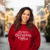 Simply Sage Market Women's Graphic Sweatshirt Crazy Christmas Lady - 2 of 4