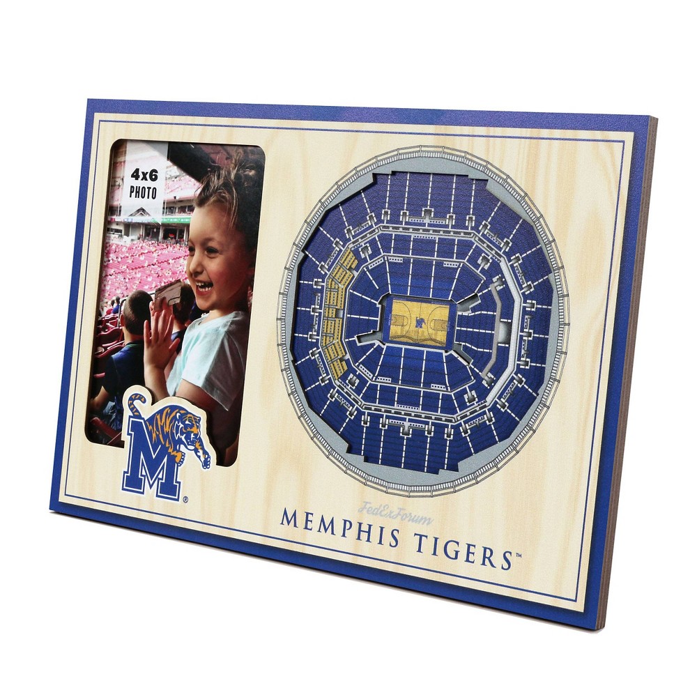 Photos - Photo Frame / Album 4" x 6" NCAA Memphis Tigers 3D StadiumViews Picture Frame