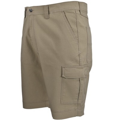 Full Blue Men's Performance Stretch Duck Canvas Cargo Short | Khaki 34 ...