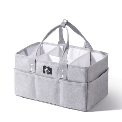 Gray Diaper Caddy Organizer - image 1 of 4