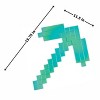 Mojang Synergies AB Minecraft Diamond Pickaxe Costume Weapons Chrome Finish - 3 of 4