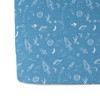 Red Rovr Organic Cotton Muslin Crib Sheet - 3 of 3