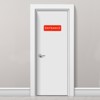 Unique Bargains Acrylic Self-Adhesive Decor Home Business ENTRANCE Sign 2 Pcs - 4 of 4