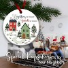 Lomsoe Neighbor Christmas Ornament 2025 for Women Men Friends Neighbor Xmas Gift for Christmas Tree Christmas Decor Christmas Gift - 2 of 4