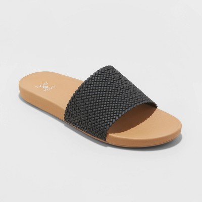 comfy slip on sandals