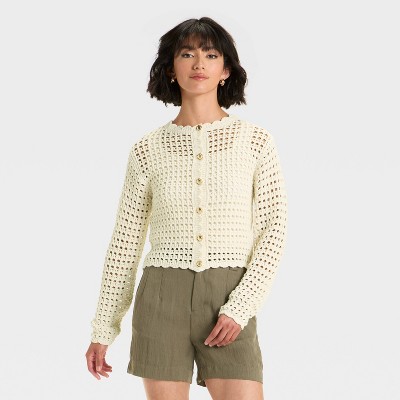 Women's Button-Front Cardigan - A New Day™