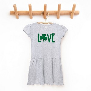 The Juniper Shop Love Clover Toddler Graphic Dress - 1 of 3