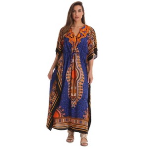 Riviera Sun Long Dashiki Caftan / Caftans for Women - 1 of 3