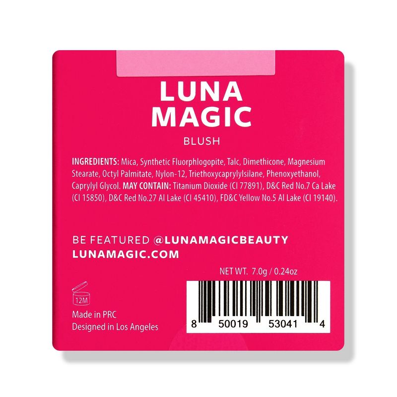 LUNA MAGIC Compact Pressed Blush, 6 of 8