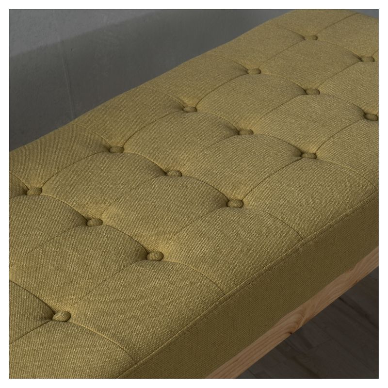 Saxon Upholstered Bench - Christopher Knight Home, 4 of 8