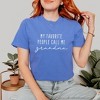 Simply Sage Market Women's My Favorite People Call Me Grandma Short Sleeve Garment Dyed Tee - 2 of 4