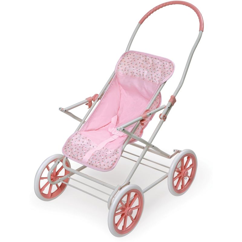 Badger Basket Rosebud 3-in-1 Doll Carrier/Stroller - Pink, 3 of 6