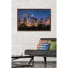 Trends International Texas - Dallas Skyline Framed Wall Poster Prints - 2 of 4