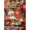 MasterPieces 500 Piece Puzzle - San Francisco 49ers Locker Room - 15"x21" - image 3 of 4