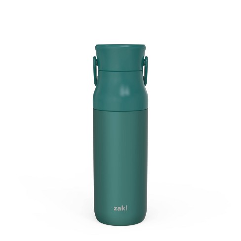 Zak Designs 32oz Recycled Stainless Steel Vacuum Insulated Chug Water  Bottle - Emerald