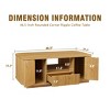 46.5" Oval Coffee Table with Large Storage and Drawers, Modern Accent Center Table  for Living Room, Office, or Small Spaces–The Pop Home - 4 of 4