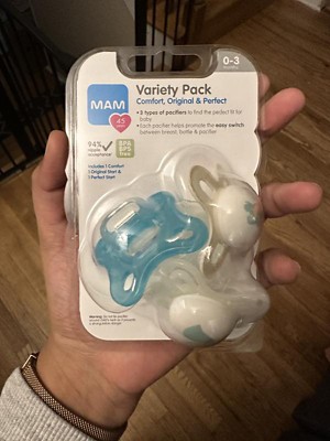 Mam Pacifier Newborn Variety Pack - 3pk - Boy : Target