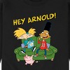 Men's - Hey Arnold! - Arnold, Gerald, and Abner Graphic Fleece Sweatshirt - 2 of 4