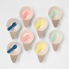 8pk 14 fl oz Ice Cream Dessert Bowls with Spoons - Sun Squad™ - 2 of 3