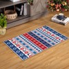 COZONY Christmas Holiday Themed Washable Non Slip Runner Rug for Hallway Kitchen Bedroom - 3 of 4