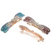 Unique Bargains Women's Sparkly Rhinestones Hair Clips 3 Pcs - 3 of 4