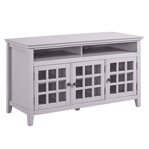 Largo Media Cabinet Gray Linon Target