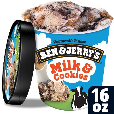 Ben & Jerry's Milk and Cookies Ice Cream - 16oz