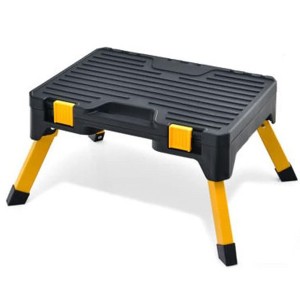 Milex All-in-One Toolbox Stool – Portable Storage Seat & Workstation for Garage, Home & Camping - 1 of 4