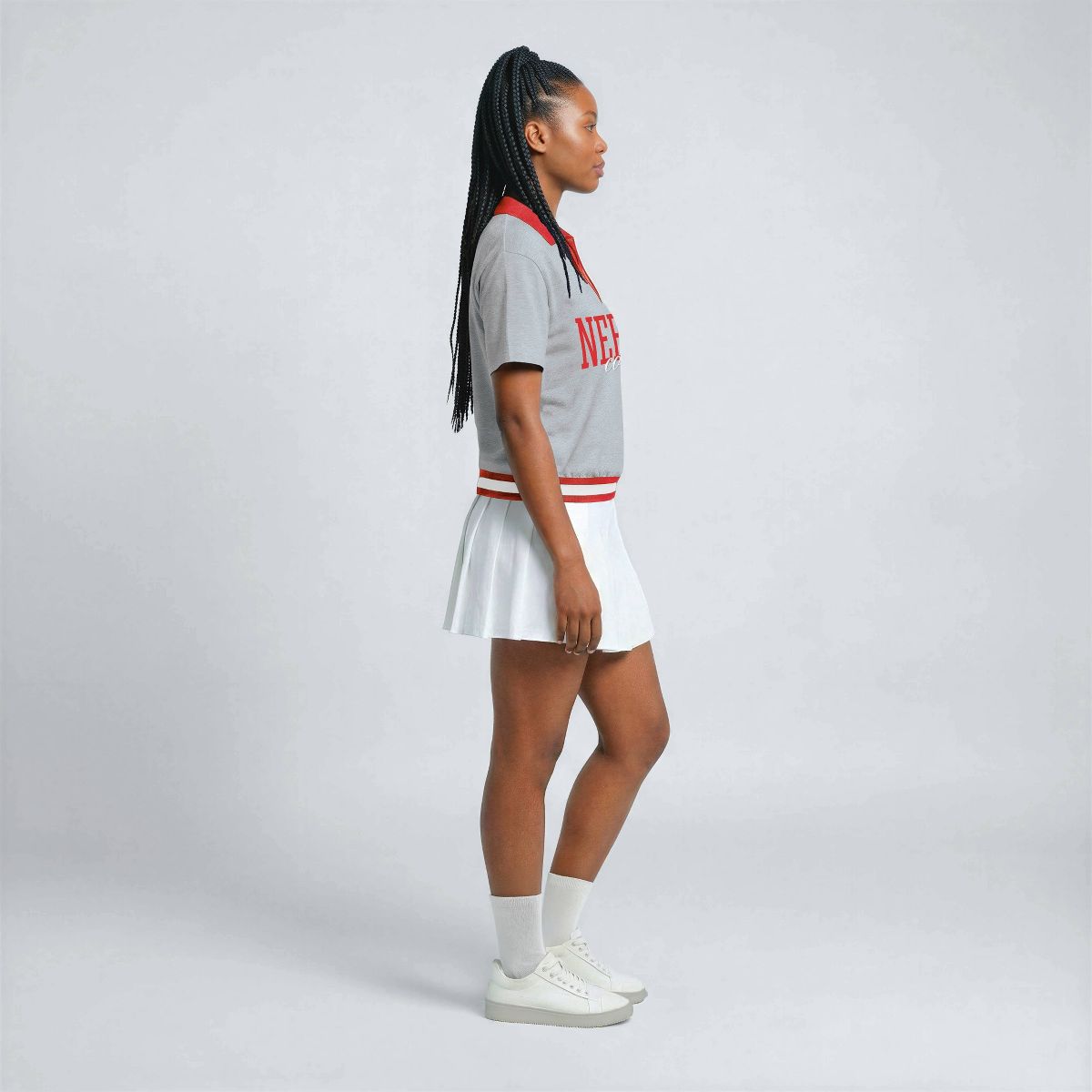 NCAA Nebraska Cornhuskers Champion Women's Collared T-Shirt - thumbnail 3