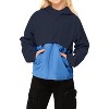 Boys Girls Packable Rain Jacket Lightweight Waterproof Hooded Raincoats Windproof Size 3-12Y - 2 of 4
