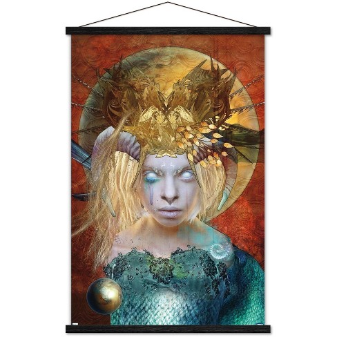 Trends International Jena Dellagrottaglia: Cosmic Zodiac - Capricorn