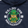 Men's - Garfield - Ready for Shananigans St. Patrick's Day Graphic Fleece Pullover Hoodie - 2 of 4