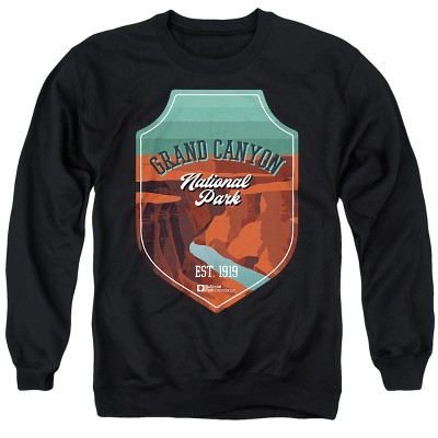 Men's Grand Canyon National Park Sticker Crewneck Sweatshirt