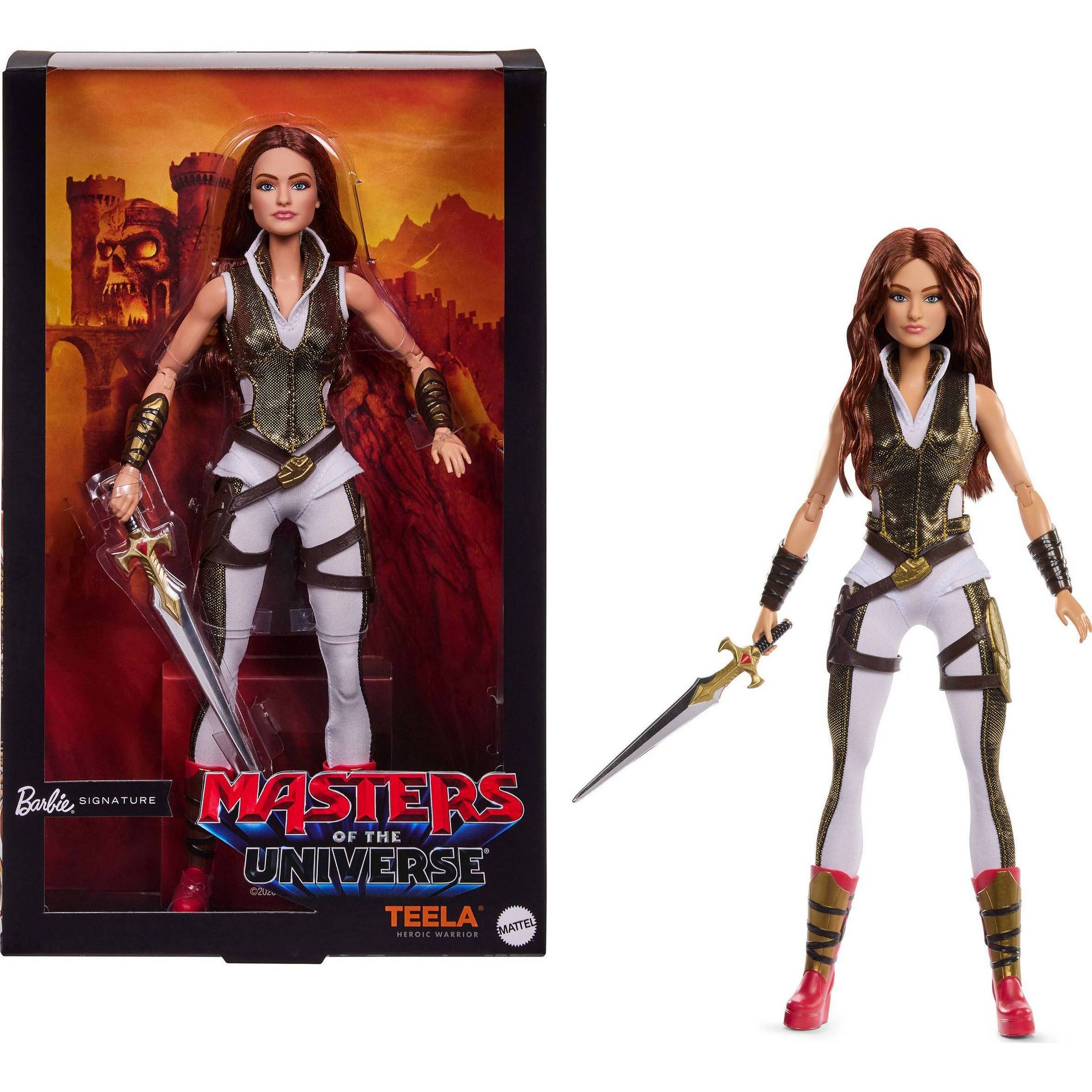 Barbie Signature Teela Collectible Doll in MOTU Movie Fashions