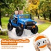 Ride on Car for Kids with Remote Control, 24V 4WD Battery Powered Electric Car, 2 Seater Ride On Truck, Kids Electric Vehicle for Boys Girls 3-9 - 4 of 4