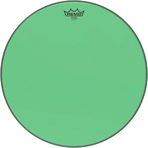 Remo Emperor Colortone Green Drum Head - 1 of 2