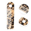 Unique Bargains Anti-Static Hair Comb Black Brown 1 Pc - 2 of 4