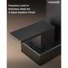 YAWWALK Centerset Double Handle Bathroom Faucet with Waterfall Spout (Valve Included) - 3 of 4
