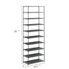 10-Tier Shoe Rack Large Capacity for 25-30 Pairs of Shoe Storage Rack - 4 of 4