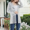 Anna-Kaci Women's Sequin Jacket Open Front Coat Blazer Party Cocktail Outerwear Cardigan - 3 of 4