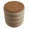 Modway Mezzo Round Performance Velvet Storage Ottoman - 3 of 4