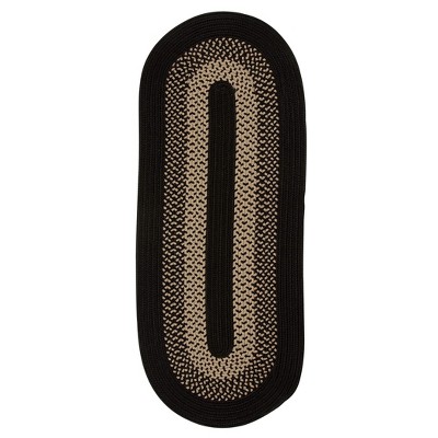 Colonial Mills Winterhold Runner - Black 30"X120"