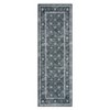 Area Rug for Living Room, Machine Washable Boho Rug for Bedroom, Low Pile Lightweight Thin Floral Vintage Distress Print Pattern Carpet - 2 of 4