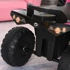 TopComfy Baby Walkers NO Power Kids Ride On Push Car, Ride Racer, Foot to floor Sliding Car, Walking ATV Toy, Sweet, Pink, 25.4"*13.4"*11.6" - 4 of 4