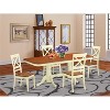 Dining Table Set with Chairs - Kitchen Table Set for 6-8 People - Modern Farmhouse Style - 2 of 4