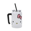 Hello Kitty Big Face 30 Oz White Stainless Steel Tumbler Can - 2 of 4