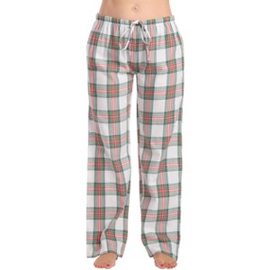 Just Love Womens 100% Cotton Flannel Pajamas - Plaid Pajama Pants - 1 of 3