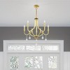 Livex Lighting Glendale 5 - Light Chandelier in  Polished Brass - 3 of 4