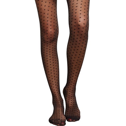 Lechery Women's Checkered Tights (1 Pair) - S/m, Black : Target